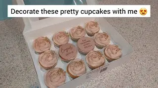 How to decorate Cupcakes ? |Cake Decorating 4K| Cupcake Piping Technique Tutorial| Buttercream| Rose