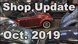 Classic VW BuGs Vallone Works Shop Update October 2019 Beetle Restorations