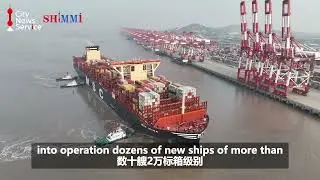 Yangshan Deepwater Port: a hub for large container vessels