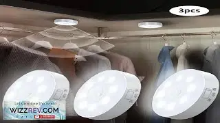 Motion Sensor LED Night Light USB Rechargeable Night Lamp For Kitchen Cabinet