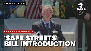 Nevada Gov. Joe Lombardo holds press conference to announce 'Safe Streets' Act