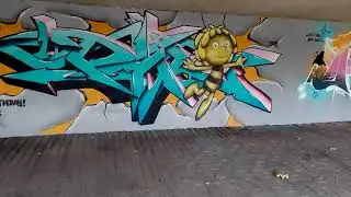 ROSA PARKS Herten Legal Graffiti Spott 1. Besuch / 13.10.2022