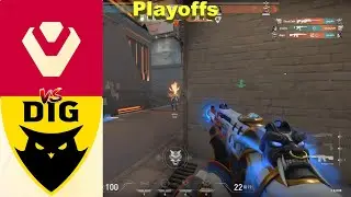 Sentinels vs Dignitas Map2 - Upper Bracket round1 - Full Game | Pop Flash | Valorant