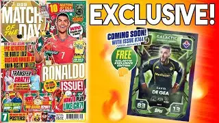 EXCLUSIVE GALACTIC LIMITED EDITION MATCH ATTAX IN MATCH OF THE DAY MAGAZINE (MOTD 744)