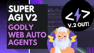SuperAGI V.2 NEW UPDATE - Deploy GODLY Autonomous Ai Agents on the WEB!