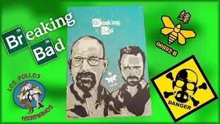 Breaking Bad - Stencil Art - Spray Paint Art