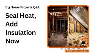 Spray-Foam Roofline Blown-In Cellulose Air-Seal Tips