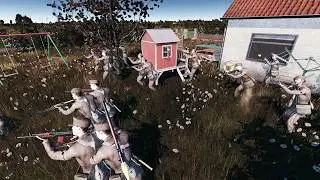 East German KDA Forces into the meat grinder