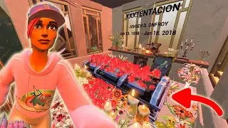 Aquí no hay quien viva Fortnite 150 🌹 VISITAMOS LA TUMBA DE XXXTENTACION 😱