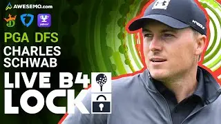 2022 Charles Schwab Picks & PGA DFS Predictions | DraftKings Fantasy Golf | Live Before Lock