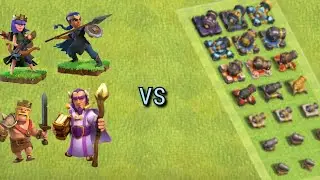 Heroes vs. Cannons Clash of Clans 2023