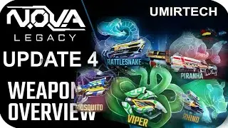N.O.V.A Legacy Update 4 (2018) in 3 Minutes || Best weapons in new update and first look || UMIRTECH