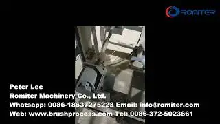 Automatic Paint Brush Wooden Handle Sanding Machine