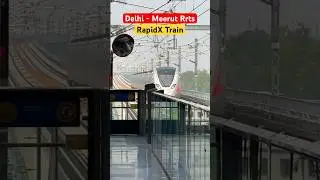 India&rsquo;s first semi Bullet train || RapidX train || Delhi Meerut RRTS #shorts #ytshorts #rapidrail