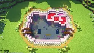 Minecraft Hello Kitty Cute Axolotl Pond | Tutorial