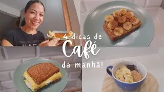 DICAS PARA VARIAR O CAFÉ DA MANHÃ | 4 ideias de café da manhã saudável para emagrecer