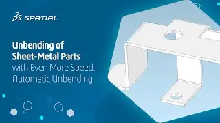 Unbending of Sheet-Metal Parts with Even More Speed: Automatic Unbending