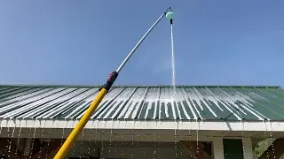 Wash Your House Like A Car With A 24 Ft Pressure Washer Wand & 30 Ft Docapole + Car Wash Foamer