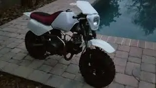 Street legal monkey clone with honda z50r fenders