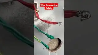 Electrical wire Connection safety #diy #automobile
