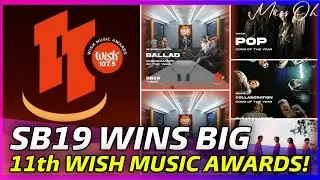 FULL VIDEO of SB19 BAGGING a TOTAL OF 5 AWARDS at the 11th WISH MUSIC AWARDS!