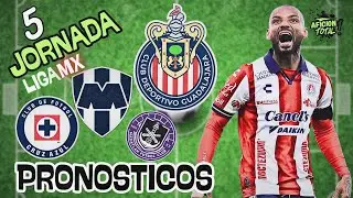 LIGA MX JORNADA 5: Predicciones y An&aacute;lisis 📈 &iquest;Qui&eacute;nes son los favoritos para ganar?