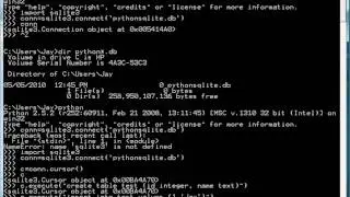 SQLite Programming With Python