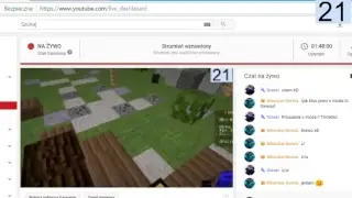 #4 live :Gramy w minecrafta na serveze FastCore.EU wbijaj