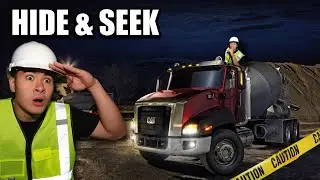 HIDE and SEEK in CONSTRUCTION SITE!