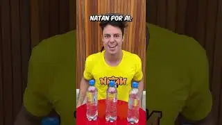 DESAFIO DA GARRAFA - NATAN POR A&Iacute; vs. EMILLY VICK! #shorts