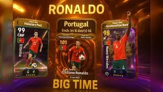 Wow card susub cr.ronaldo😮 wow best bullet header  BIG TIME 😎
