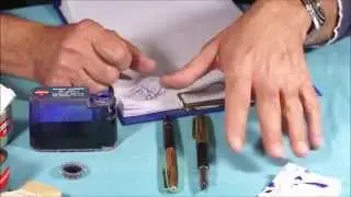 1948 Aurora 88 Demonstrator Nizzoli Design Fountain Pen Full Review Writing Test