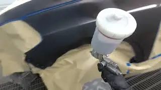 Локальная покраска. Нанесение и полировка переходов. Suzuki SX4