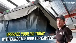 Сделайте путешествие более комфортным с кемпером Bundutop Rooftop! 🚙