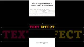 How To Apply The Stylish Vortex Effect in PowerPoint #shorts