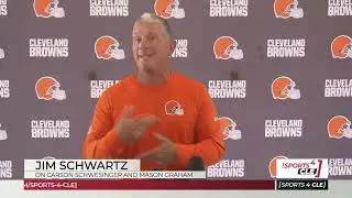 Browns DC Jim Schwartz on Mason Graham & Carson Schwesinger - Sports4CLE, 8/4/25