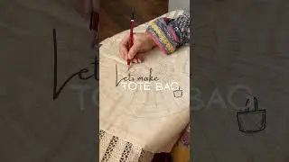 Diy handpainted tote bag #totebag #mandala #mandalaart #diy #handpainted #handmade #diycrafts