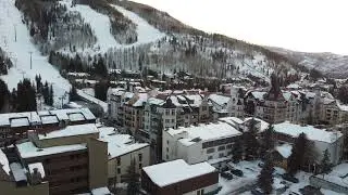 Lionshead Village Vail Colorado Drone Footage (Aerial View)