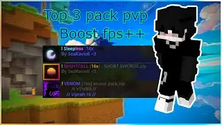 Top 3 pack pvp boost fps++ | Minefc Bedwars