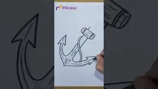 How to Draw an Anchor Easy in The Right Way