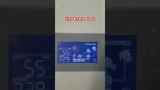 Inverex 2.2KW generation 3x565 watt solar panel #solarinverter #solar #inverter #inverex #youtube