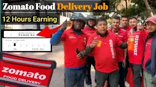 Bangalore Food Delivery Job🤑12 Hours Earning Zomato @Pasuoraider
