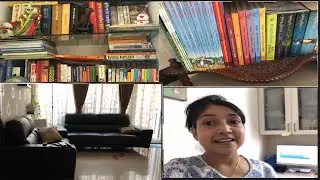Hindi vlog | My Library tour| Library organisation | Lunch Me Dekho kya kya banaya |