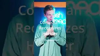 Comedian RECOGNIZES Heckler #shorts #comedy #standup #standupcomedy #heckler  #funny #lol