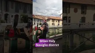 🇮🇹 Walking the Navigli Canals in Milan #Milan #Navigli #Italy #CityWalk #Travel