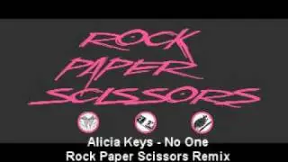 No One - Alicia Keys (Dj Fluke remix for Rock paper scissors productions)