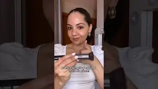 COMO APLICAR BASE COM PINCEL #makeup #automaquiagem