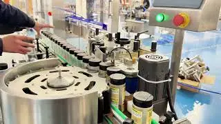 MPC-DWX High speed rotary star wheel orientation labeling machine for round bottle