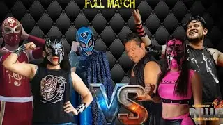 Music Boy + Achlys + Diamante Negro Jr vs Diamante Negro + Devoly Sharkany + Lucifer (Full Match)