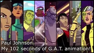 GLOBAL ACTION TEAM - All 102 seconds I animated on Klei Entertainment's G.A.T. !